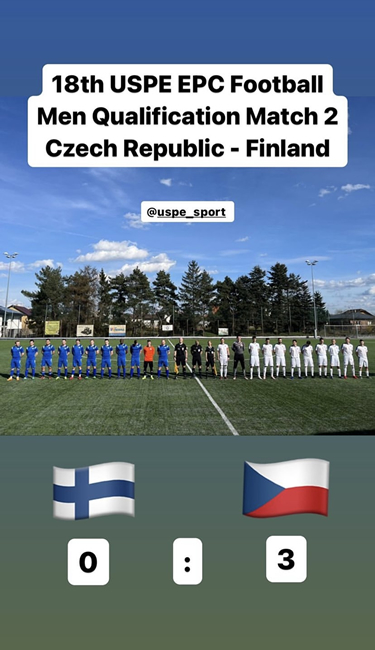 18th USPE EPC Football Men 2023 – Qualification Round 2 – Match 2